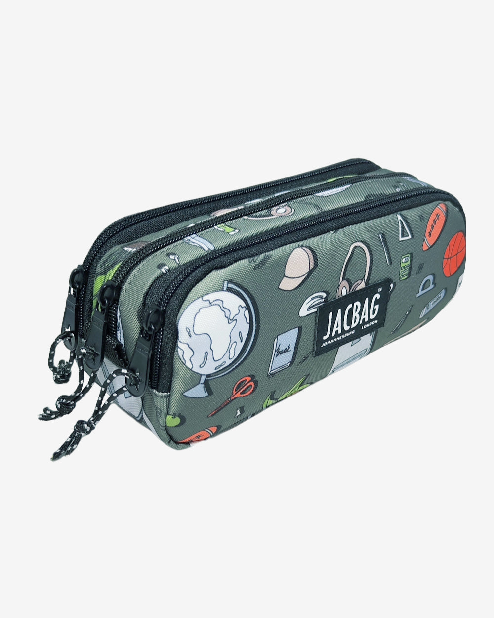 Triple Pouch Pencil Case