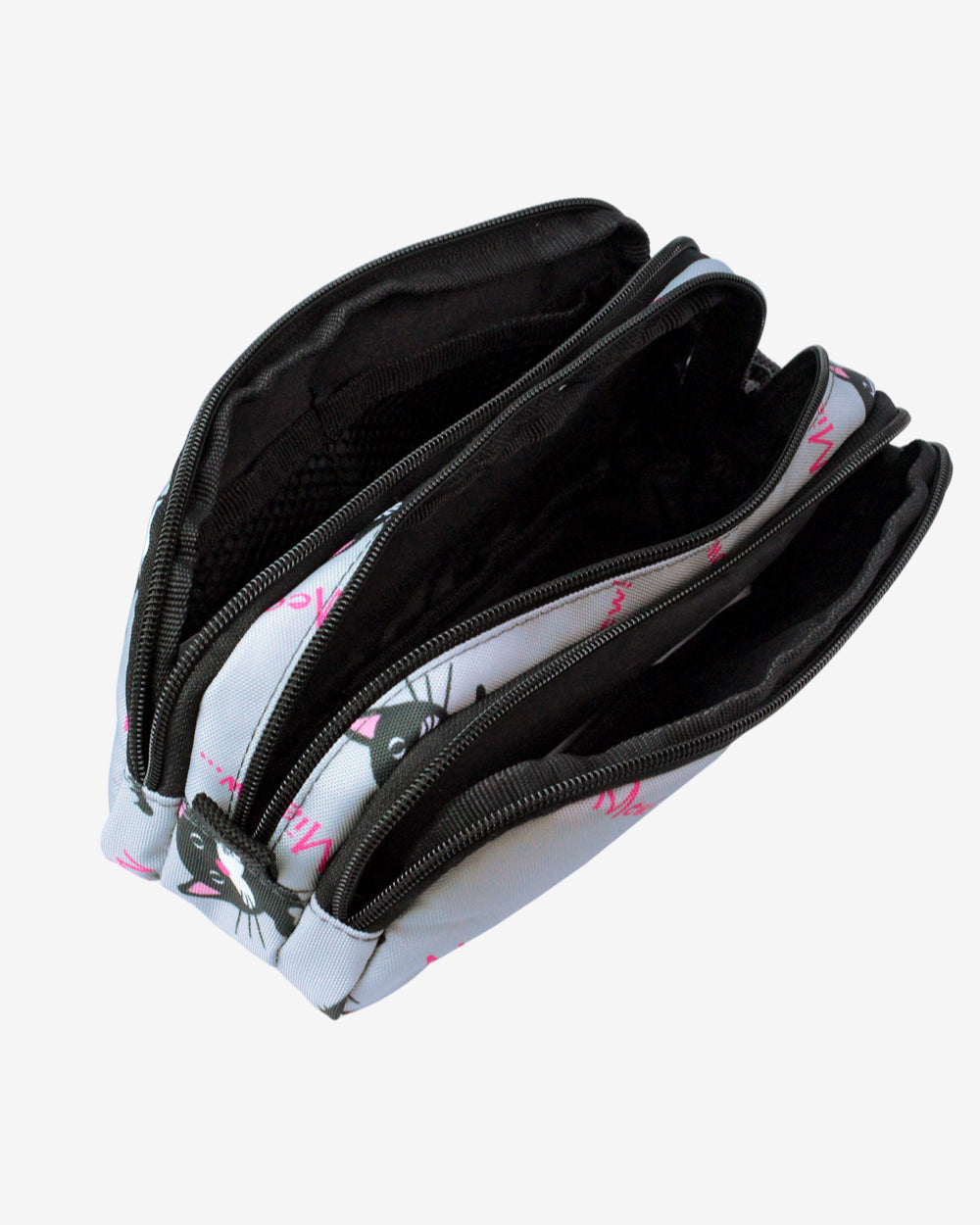 Triple Pouch Pencil Case