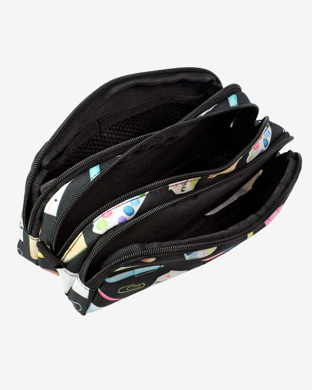 Triple Pouch Pencil Case