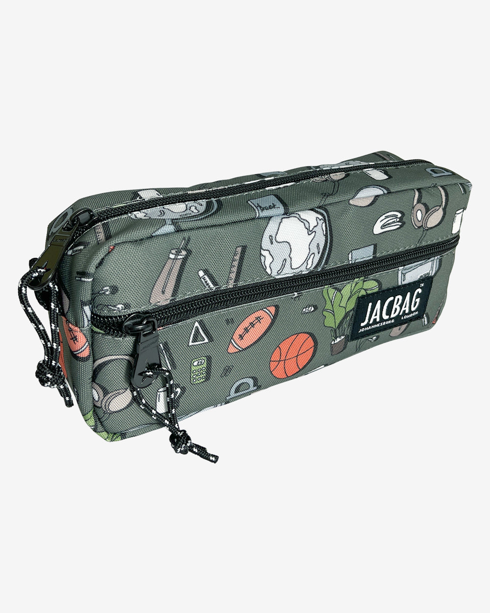Dual Zip Pencil Case