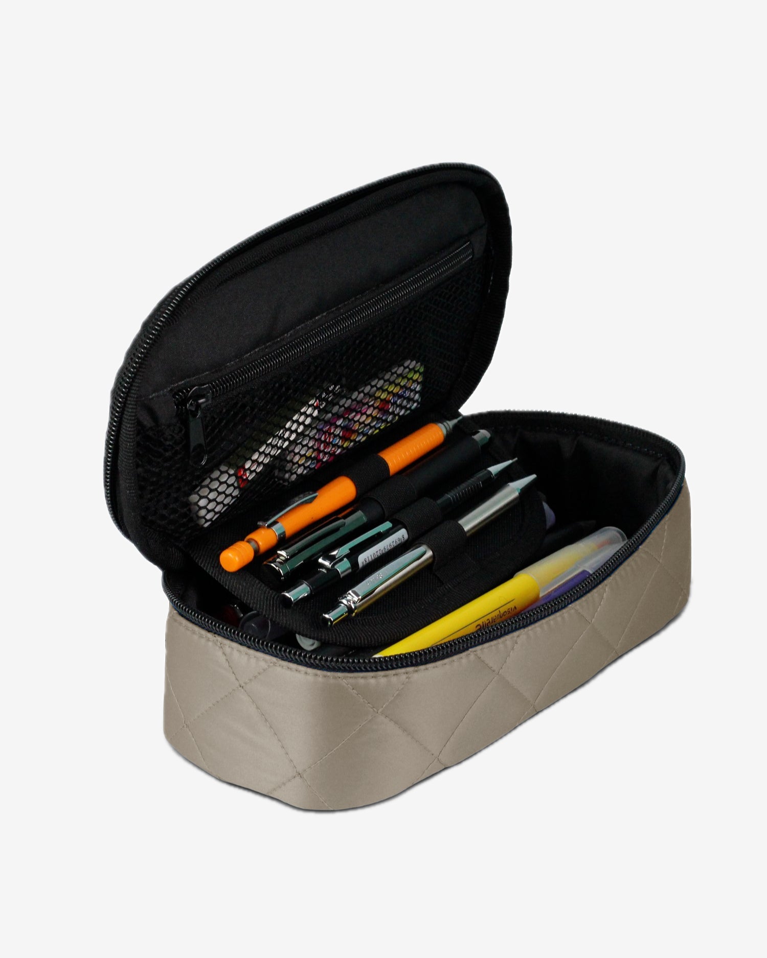 Kapitone Oval XL Kalem Kutusu