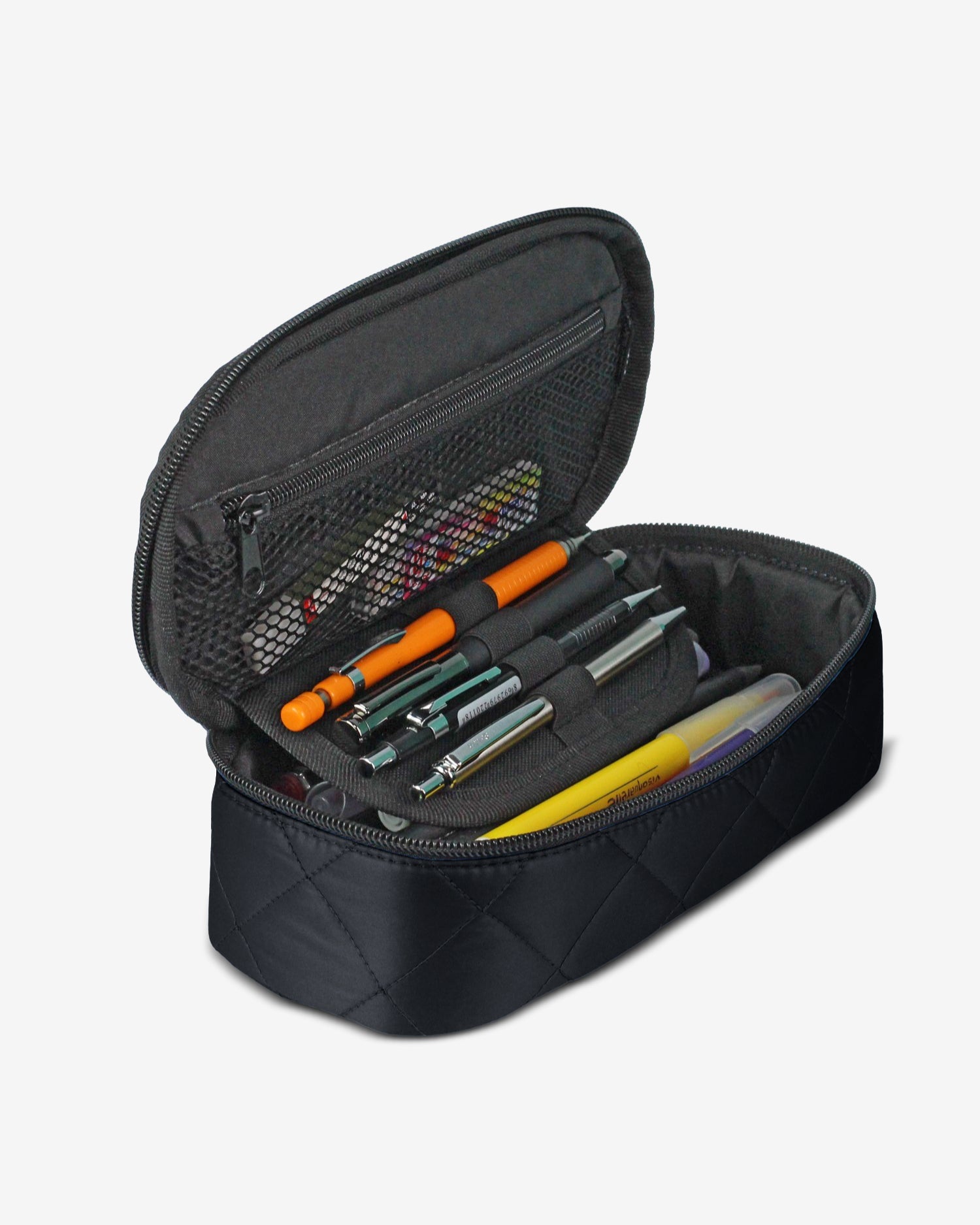 Kapitone Oval XL Kalem Kutusu