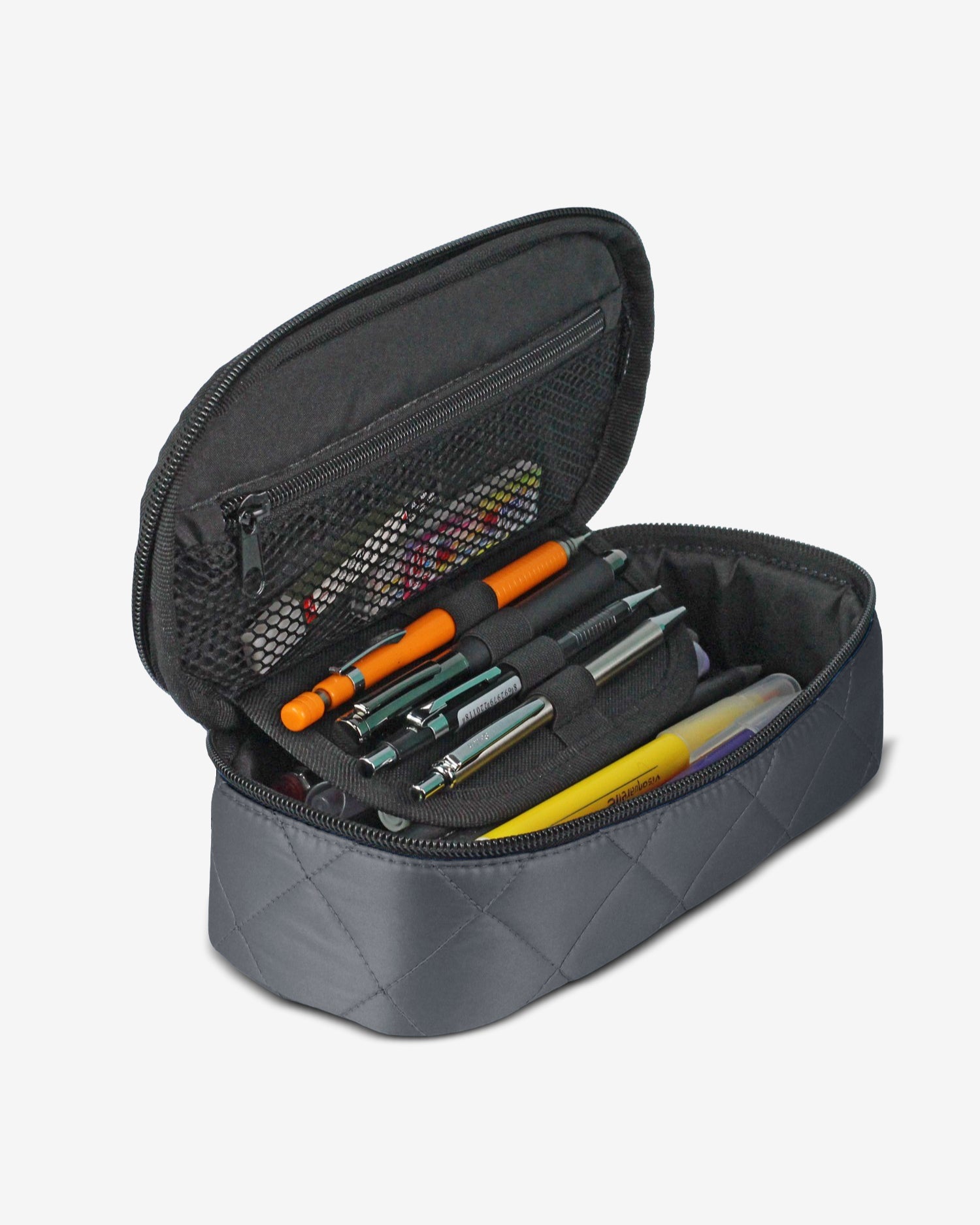 Kapitone Oval XL Kalem Kutusu