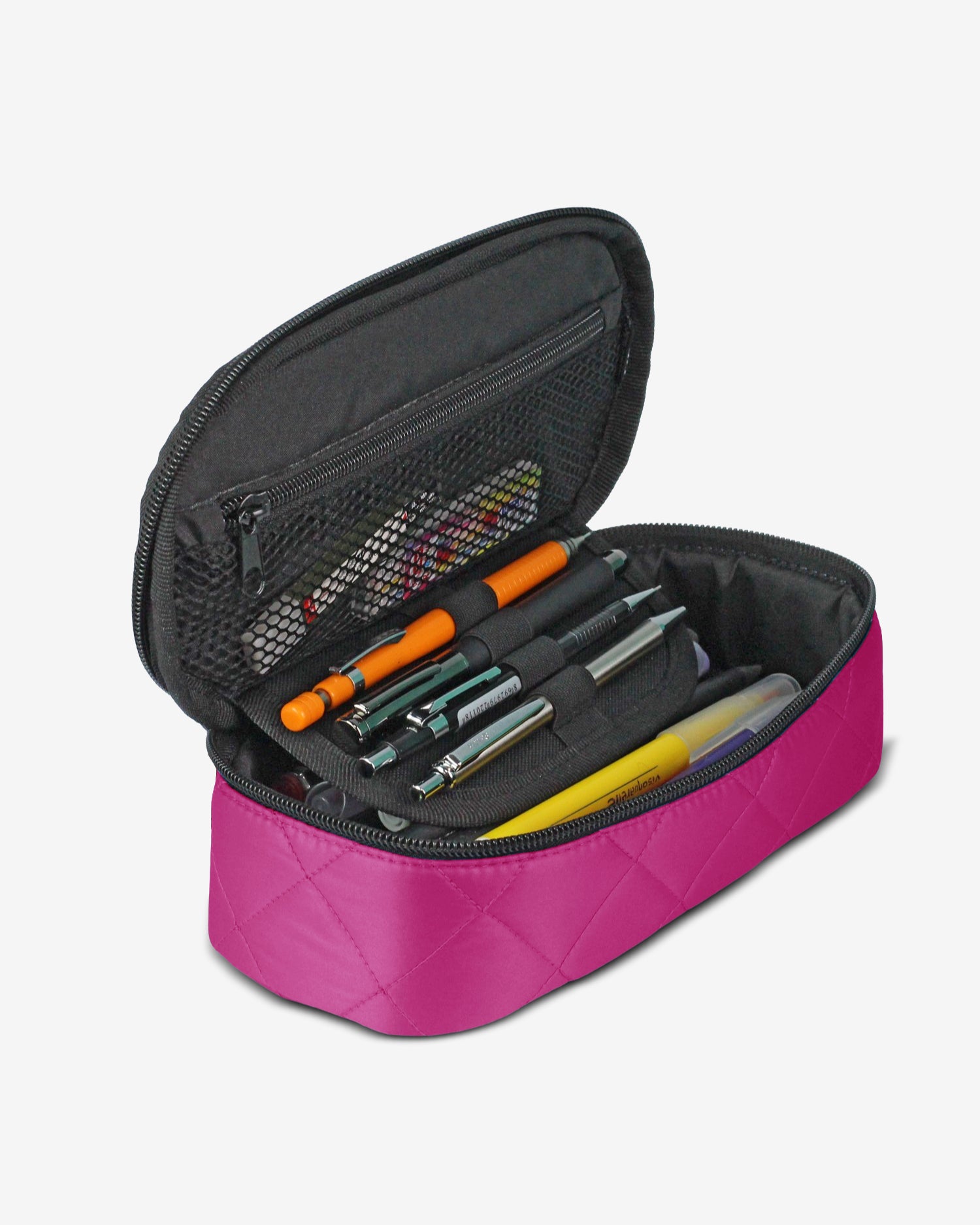 Kapitone Oval XL Kalem Kutusu