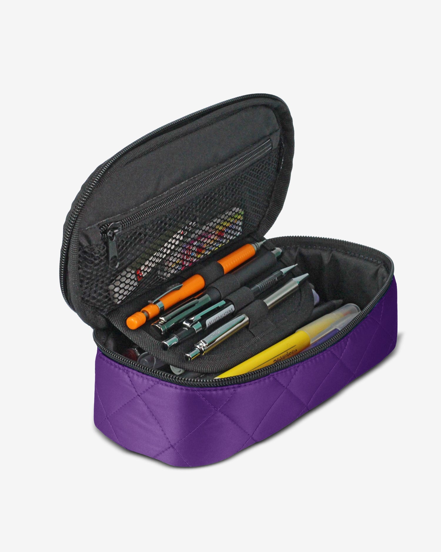 Kapitone Oval XL Kalem Kutusu